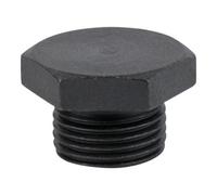 Tornillo de drenaje de aceite, hexágono exterior 25 mm, M18x1,5x11 mm, paquete de 10