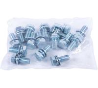 KS TOOLS Vis M8 pour roulettes pour servantes d'atelier PERFORMANCEplus (16 pièces) - 873.7014-R004P