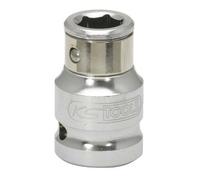 KS TOOLS Werkzeuge-Maschinen GmbH Douille adaptateur 1/2, pour embouts 5/16, sur support (918.1266-E)