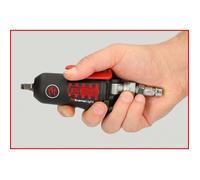 KS TOOLS Werkzeuge-Maschinen GmbH Mini clé à chocs pneumatique 1/4 MONSTER Xtremelight avec interrupteur à bascule, 108 Nm (515.1470)