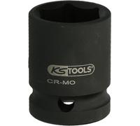 KS TOOLS Werkzeuge-Maschinen GmbH Noix de force hexagonale 1.1/2" 41 mm courte 515