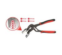 Alicates de solventar para acoples rápidos de aire comprimido, 6-12 mm