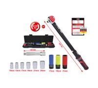 KS TOOLS Clé dynamométrique ERGOTORQUEprecision avec trousse, 20-200Nm, 11 pcs