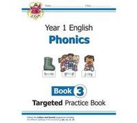 KS1 English Year 1 Phonics Targeted Practice Book Book 3 by Bryant Karen Inconnu (Auteur)