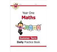 New Ks1 Maths Daily Practice Book: Year 1 - Summer Term (Cgp Ks1 Maths)
