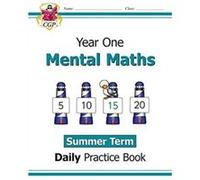 KS1 Mental Maths Year 1 Daily Practice Book Summer Term by CGP Books CGP Books (Auteur)