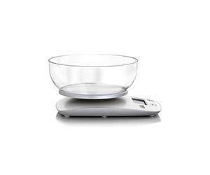 KS1060 escabeaux de cuisine Blanc Comptoir Rectangle Balance de ménage électronique