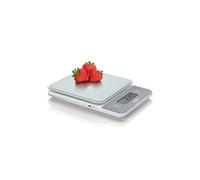 Balance de cuisine électronique blanche 5kg avec batterie rechargeable ks1320 laica
