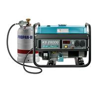 KS2900G Générateur de Puissance 6,5PS Essence Gaz LPG 2,9KW 2x 16A 230V