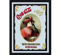 KS296 Coca-Cola - Vintage - Miroir imprimé
