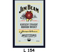 KS3 Jim Beam - Whiskey - Miroir imprimé
