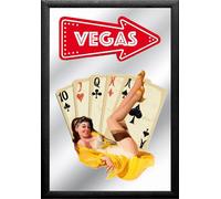 KS343 Las Vegas - Casino - Cartes - Miroir imprimé