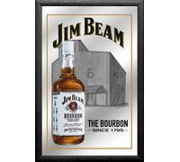 KS424 Jim Beam - The Bourbon - Miroir imprimé