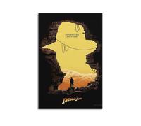 KSAIRHNRHRG Indiana Jones Poster décoratif vintage pour salon, chambre à coucher, décoration élégante sans cadre 20 x 30 cm