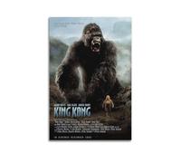 KSAIRHNRHRG King Kong Poster mural vintage esthétique pour salon, chambre à coucher, affiche élégante sans cadre 30 x 45 cm
