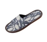 Ksajwzf Pantoufles mignonnes astronautes planètes pour femmes et hommes, étoiles rétro fusées d'été femmes bout ouvert pantoufles de voyage maison pantoufles, multicolore, 33/34 EU