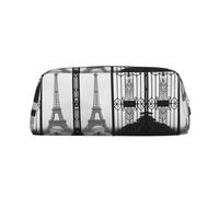 KSANNNS Sac de rangement simple et portable imprimé Tour Eiffel Paris - Léger et spacieux - Pour l'école ou le bureau, doré, Taille unique, Trousse de maquillage