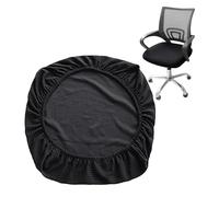 KSBBHDS 1 housse de chaise de bureau, de jeu, élastique, antidérapante, en polyester, noire