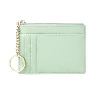 KSBBHDS 1 porte-monnaie pour femme, petit porte-monnaie pour femme, porte-clés de voyage pour femme, porte-monnaie mignon, porte-cartes, porte-monnaie portable (vert), vert, 12*1.3*9cm, Moderne