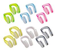 KSBBHDS 12 Pièces Silicone-Nose Clip, Équipement De Natation, Clip De Nez Doux Et Confortable, Fournitures De Sports Nautiques.