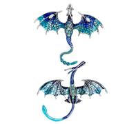 KSBBHDS 2 Morceaux De Broche Métallique, Forme De Dessin Animé À l'huile De Langdie, Personnalité Créative, Épingles De Mode Exquises, Accessoires Rétro pour Les Vêtements pour Hommes Et Femmes.