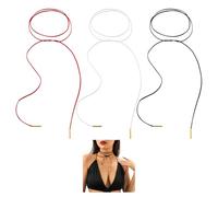 KSBBHDS 3 Morceaux De Collier De Sangle en Velours, Collier Élé Et Personnalisé, Accessoires De Style Punk Et Accessoires De Vêtements.