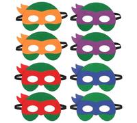 KSBBHDS 8 Pièces Masques De Dessins Animés, Accessoires De Rôle, Fournitures De Pansement De Fête, Jouets pour Enfants, Masques Créatifs Et Amusants.