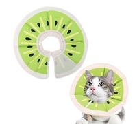 KSBBHDS Anneau De Cou d'animal De Compagnie, Créatif Et Mignon, Doux Et Confortable, Collier Réglable, Couvercle De Protection De Beignet De Chat Et De Chien Imprimé.