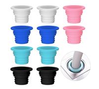 KSBBHDS Lot de 10 joints d'étanchéité anti-odeurs en silicone pour les toilettes, la salle de bain et la cuisine