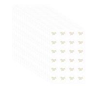 KSBBHDS Lot de 20 autocollants de remerciement, ronds, imperméables, autocollants, décoratifs, utilisables pour enveloppes et décoration de cartes de vœux (480 pièces)