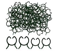 KSBBHDS Lot de 200 pinces à plantes pour grimper, raccords de plantes, outils de jardinage, pinces d'entraînement parfaites pour soutenir les légumes et les fruits