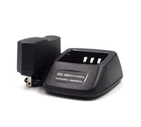 KSC-35s Chargeur rapide rapide pour Kenwood Radio TK-2200 TK-2200L TK-2206 TK-2202 TK-2207 TK-2207G TK-3000 TK-3200 TK-3400 KNB-45L KNB-63L KNB-65L Batterie Li-ion