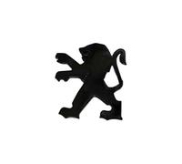 KSCZCB Auto Emblème pour Peugeot 206, Logo de Autocollants de Lettrage Auto Décalcomanies D'insigne pour Remplacer l'emblème Décoration Accessoires,A-Black