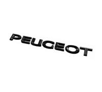 KSCZCB Auto Emblème pour Peugeot 207 SW, Logo de Autocollants de Lettrage Auto Décalcomanies D'insigne pour Remplacer l'emblème Décoration Accessoires,S-Black