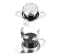 KSD301 Thermostat 70 °C/158 °F 10A NC interrupteur de température à disque de pression réglable for micro-ondes, four, cafetière 2 pièces Accessoires pour interrupteurs industriels