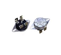 KSD302X/S 75 85 92 93 95 105C ℃ degré 20A250V 4 Pieds Interrupteur de température Bipolaire réinitialisation Manuelle Thermostat de Chauffage Thermique 1 pièces(Auto reset-75C)
