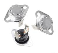 KSD303 Interrupteur thermostat bimétallique pour câblage de distributeur d'eau avec réglage de température de 45 °C à 150 °C et résistance électrique 2000 V (150 ℃)