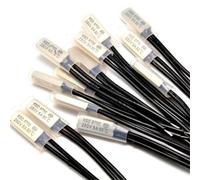 KSD9700 5A 250V 105℃ 110℃ 115℃ NO NC Thermostat Protection thermique Fusible Interrupteur de température 1 pièce(4 PIECES_NORMALLY CLOSED_105℃)