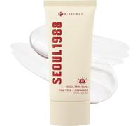 KSECRET Seoul 1988 Sun Crème Solaire Visage SPF 50 avec Extrait de Pin et Céramides - Haute Protection UV, Hydratante, Non Grasse, 50ml (50)