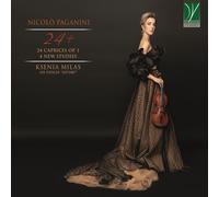 Ksenia Milas – 24+ (24 Caprices, Op. 1, 4 nouvelles études) – CD – Da Vinci