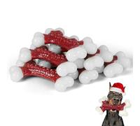 Kseroo Lot de 6 jouets robustes pour chiens à mâcher agressifs de grande race, jouets à mâcher en nylon presque indestructibles