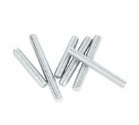 KSeSii 1 à 20 tiges filetées entièrement zinguées M3 M4 M5 M6 M8 M10 M12, filetage métrique complet, vis à barre, boulon galvanisé, goujon, dent, bâton(20mm,M6-(10pcs))