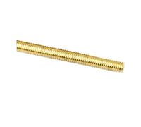 KSeSii 1 boulon métrique en laiton massif, tige filetée complète, goujon M2 M2.5 M3 M4 M5 M6 M8 M10 M12, tige filetée en laiton de 250 mm(M5)