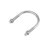 KSeSii 1 jeu de boulons en U de serrage en acier inoxydable M6 304, boulon en U, vis en U, avec écrous Hoop Horse(M6x60(1Set))