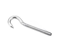 KSeSii 1 pièce M4-M24 304 vis à œil de mouton en acier inoxydable boulon anneau crochet vis anneau crochet de suspension fixations outil(Hook,M12-1pcs)