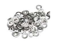 KSeSii 100 pièces DIN137A GB860 M2 M2.5 M3 M4 M5 M6 M8 M10 304 rondelles ondulées en acier inoxydable rondelle à ressort(M2.5)