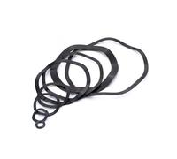 KSeSii 100 pièces M3 M4 M5 M6 M8 M10 M12 acier noir 65MN rondelles ondulées rondelle à ressort(M6,100Pcs)