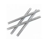 KSeSii 4 pièces 304 en acier inoxydable métrique entièrement fileté tiges barre sans tête goujons vis goujons vis tige fil vis tige M2 - M20(200mm,M10)