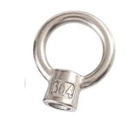 KSeSii Écrous à œil en acier inoxydable 304, 1 pièce, anneaux de levage M6, M8, M10, M12, M16, matériel de qualité marine(CDM-M6-1Pcs)