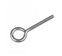 KSeSii Lot de 1 à 5 boulons à œil de mouton en acier inoxydable 304, M3, M4, M5, M6, M8, M10, crochet à anneau, vis à anneau de suspension(10mm,M8-1pcs)